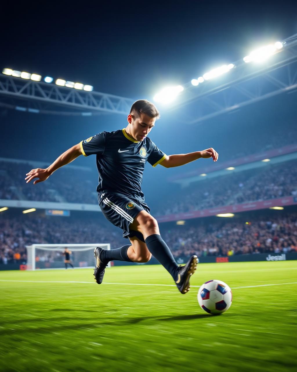 Soccer action